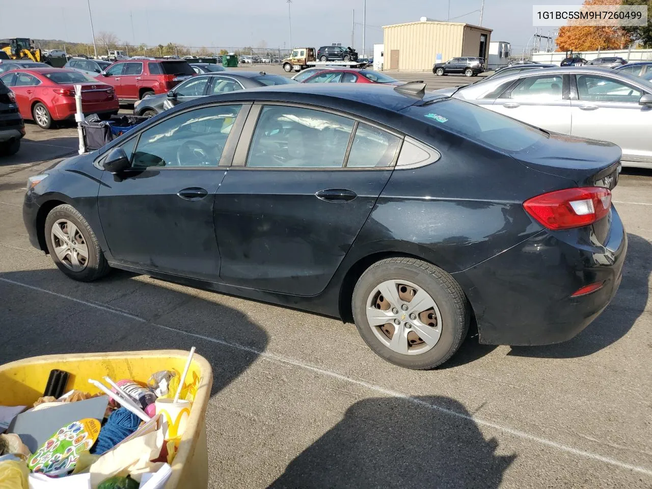 2017 Chevrolet Cruze Ls VIN: 1G1BC5SM9H7260499 Lot: 78359494