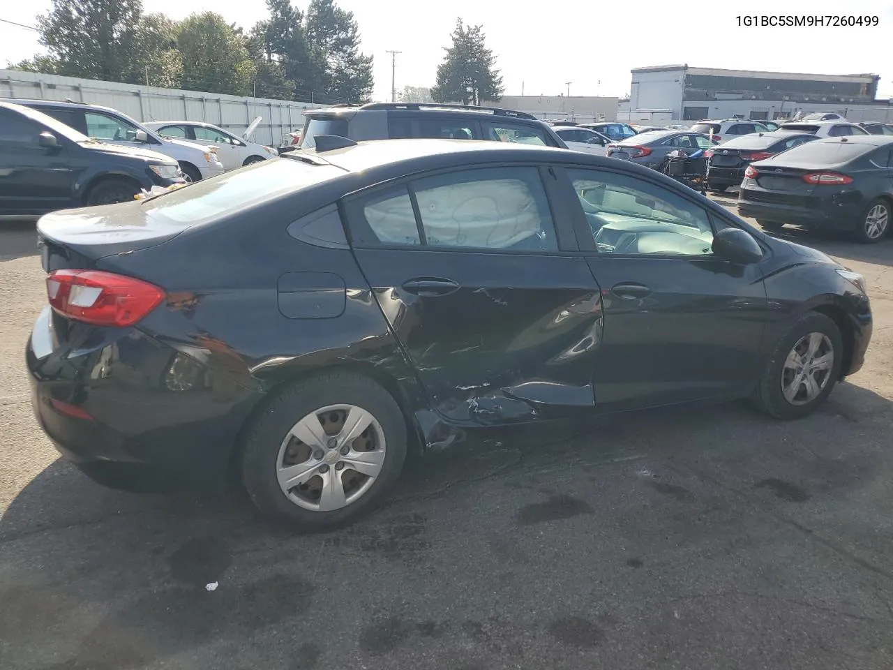 2017 Chevrolet Cruze Ls VIN: 1G1BC5SM9H7260499 Lot: 78359494