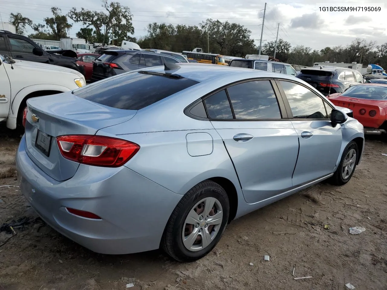 2017 Chevrolet Cruze Ls VIN: 1G1BC5SM9H7195069 Lot: 78463474