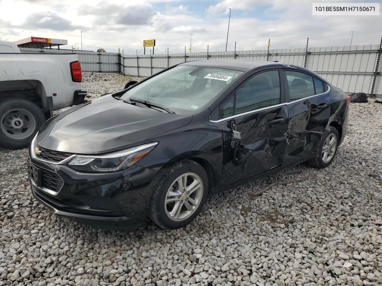 2017 Chevrolet Cruze Lt VIN: 1G1BE5SM1H7150671 Lot: 78464854