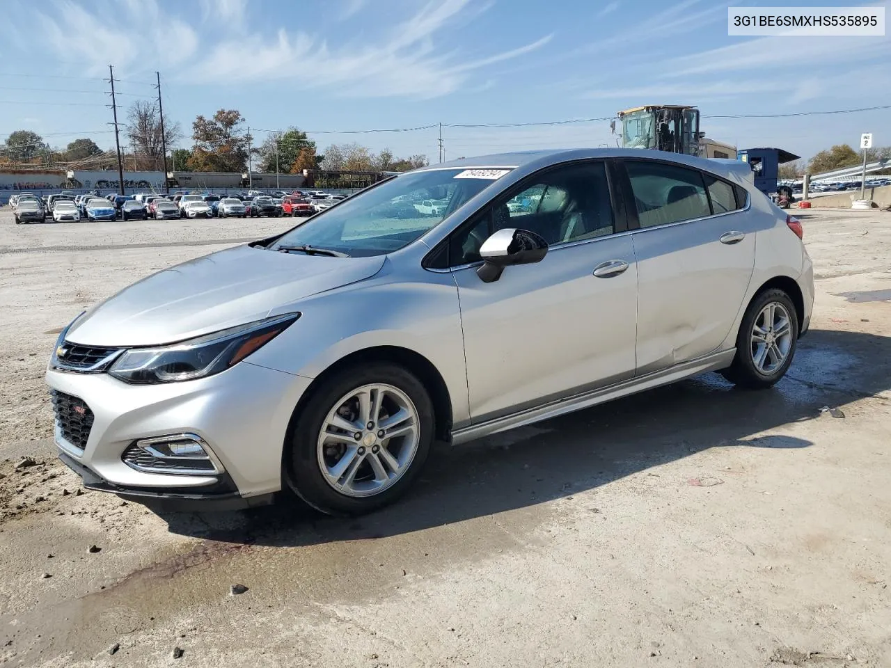 2017 Chevrolet Cruze Lt VIN: 3G1BE6SMXHS535895 Lot: 78469294