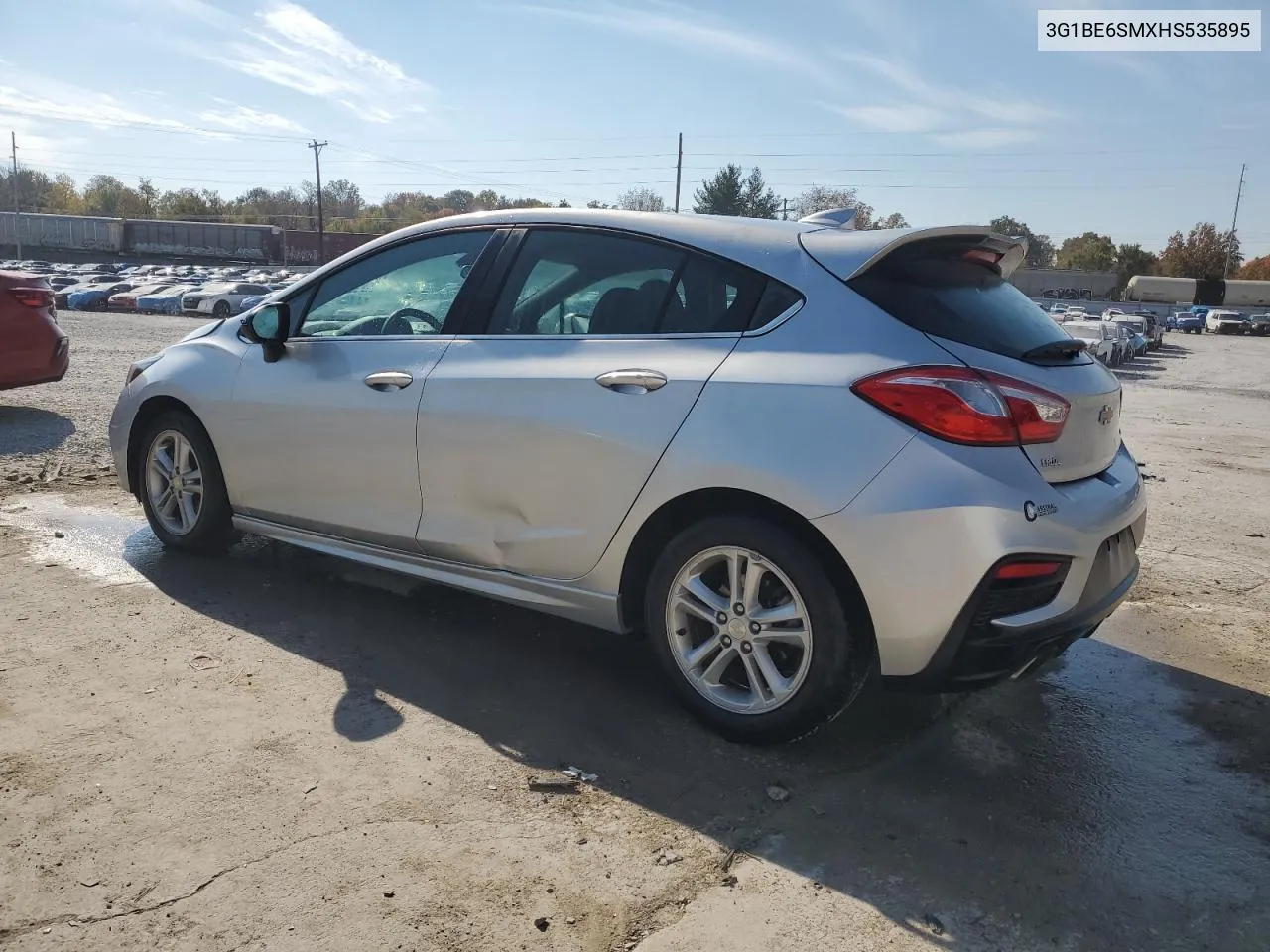 2017 Chevrolet Cruze Lt VIN: 3G1BE6SMXHS535895 Lot: 78469294