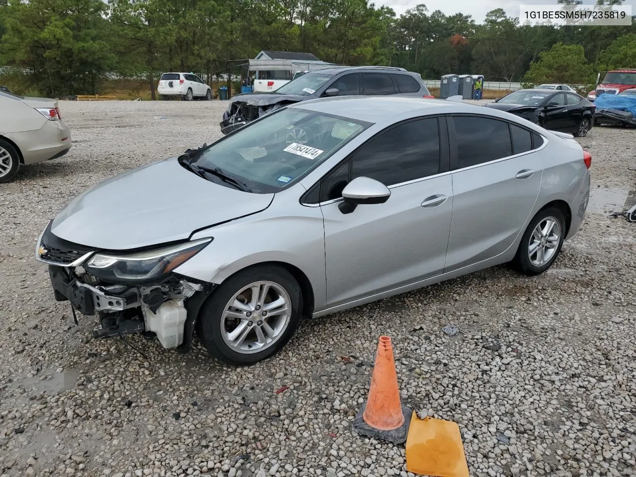 2017 Chevrolet Cruze Lt VIN: 1G1BE5SM5H7235819 Lot: 78541474