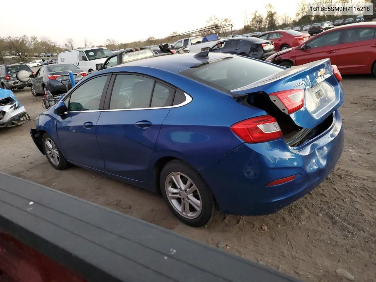 2017 Chevrolet Cruze Lt VIN: 1G1BE5SM9H7116218 Lot: 78593534