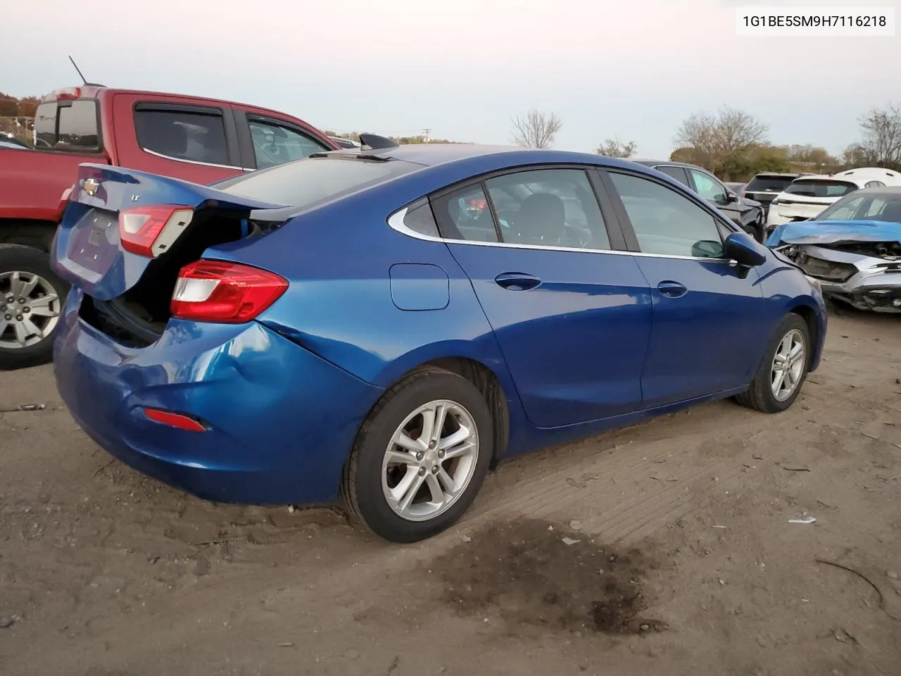 2017 Chevrolet Cruze Lt VIN: 1G1BE5SM9H7116218 Lot: 78593534