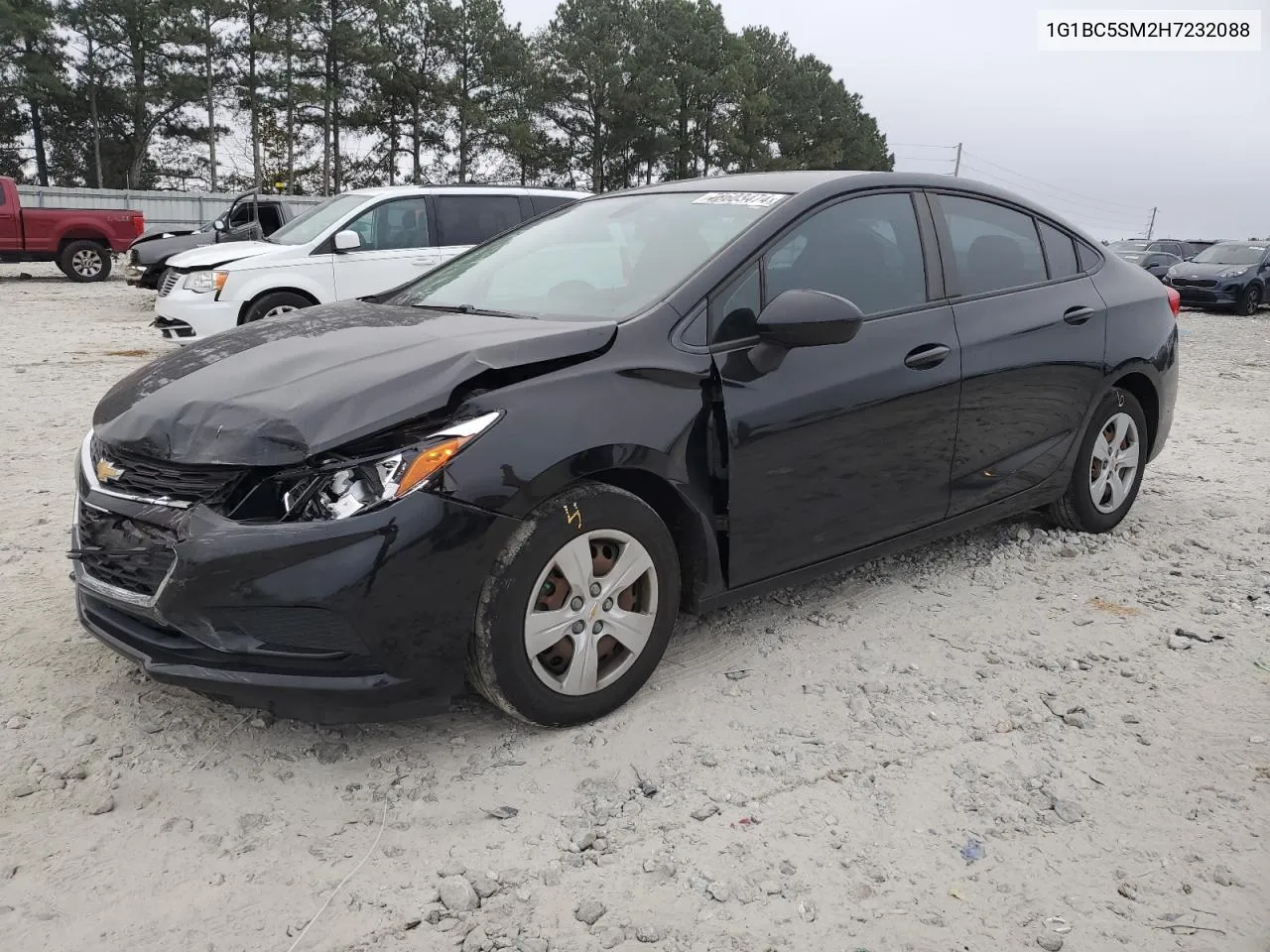 2017 Chevrolet Cruze Ls VIN: 1G1BC5SM2H7232088 Lot: 78603474