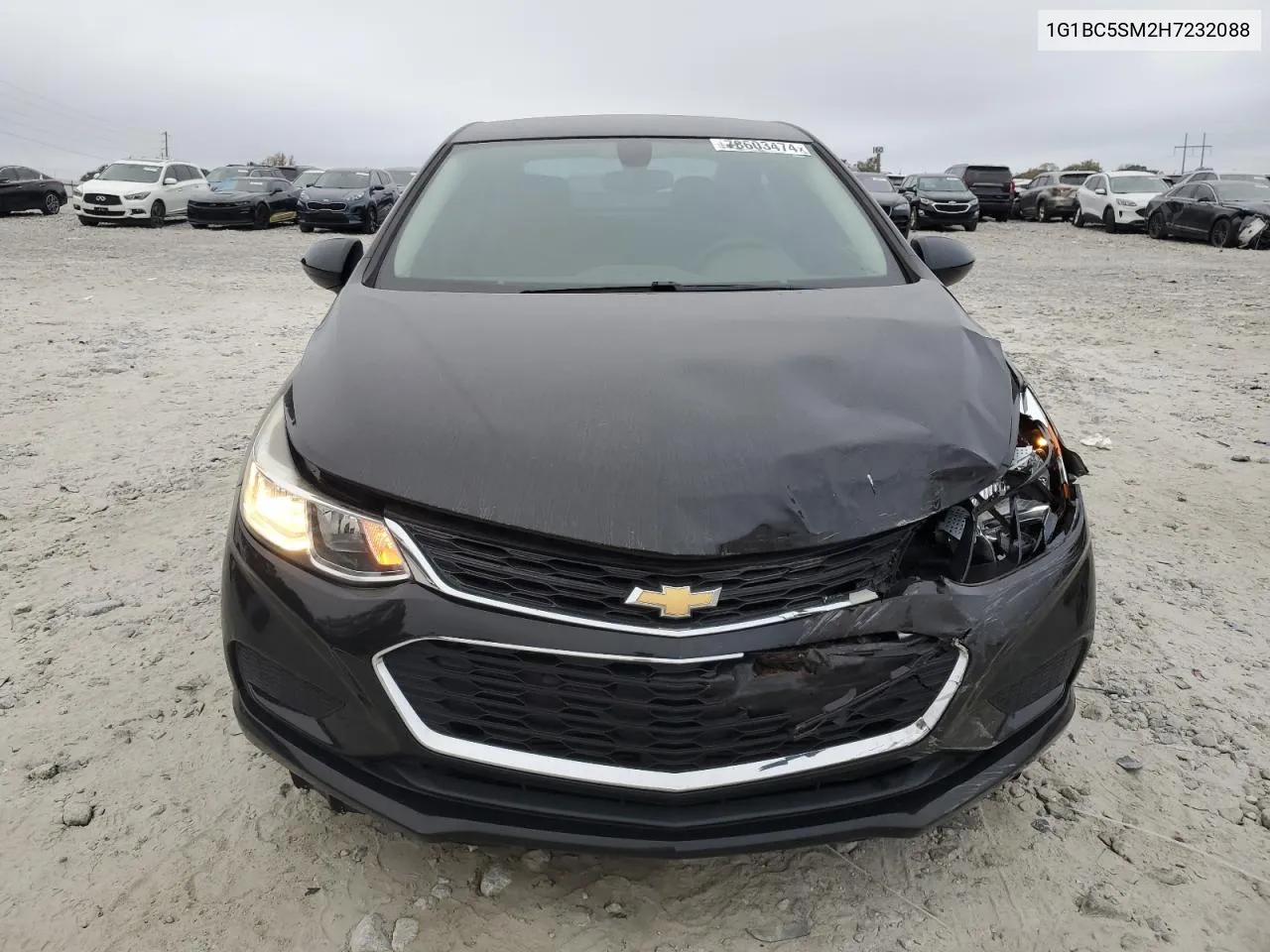 2017 Chevrolet Cruze Ls VIN: 1G1BC5SM2H7232088 Lot: 78603474