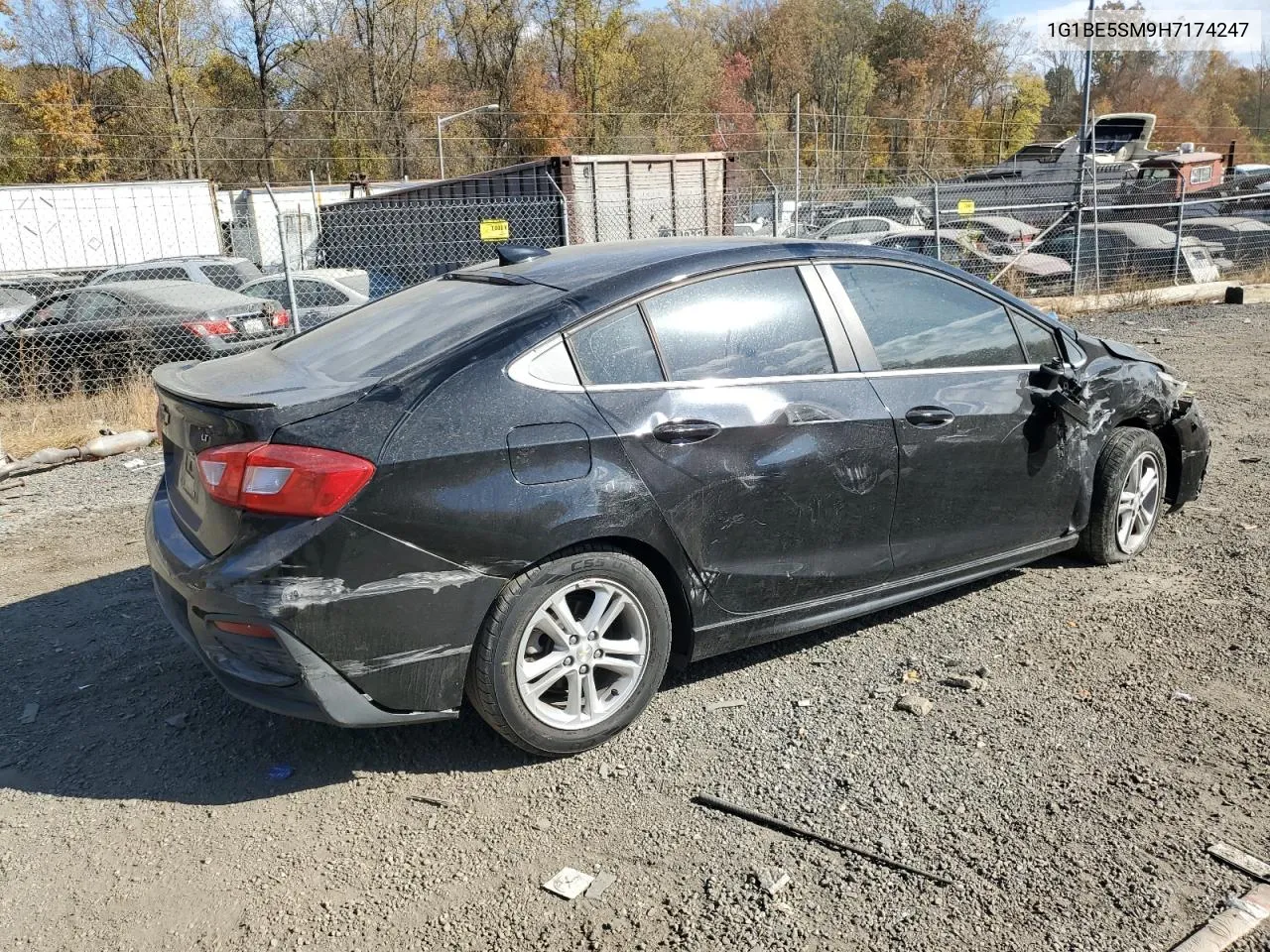 2017 Chevrolet Cruze Lt VIN: 1G1BE5SM9H7174247 Lot: 78638594