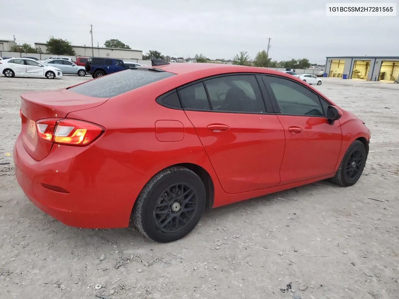 2017 Chevrolet Cruze Ls VIN: 1G1BC5SM2H7281565 Lot: 78806664