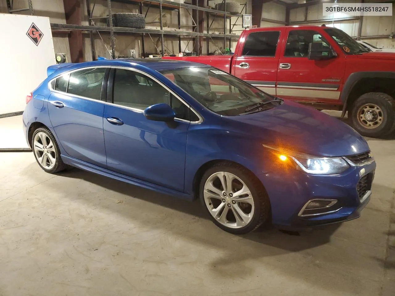 2017 Chevrolet Cruze Premier VIN: 3G1BF6SM4HS518247 Lot: 78924214