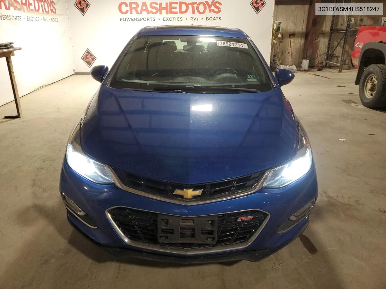 2017 Chevrolet Cruze Premier VIN: 3G1BF6SM4HS518247 Lot: 78924214