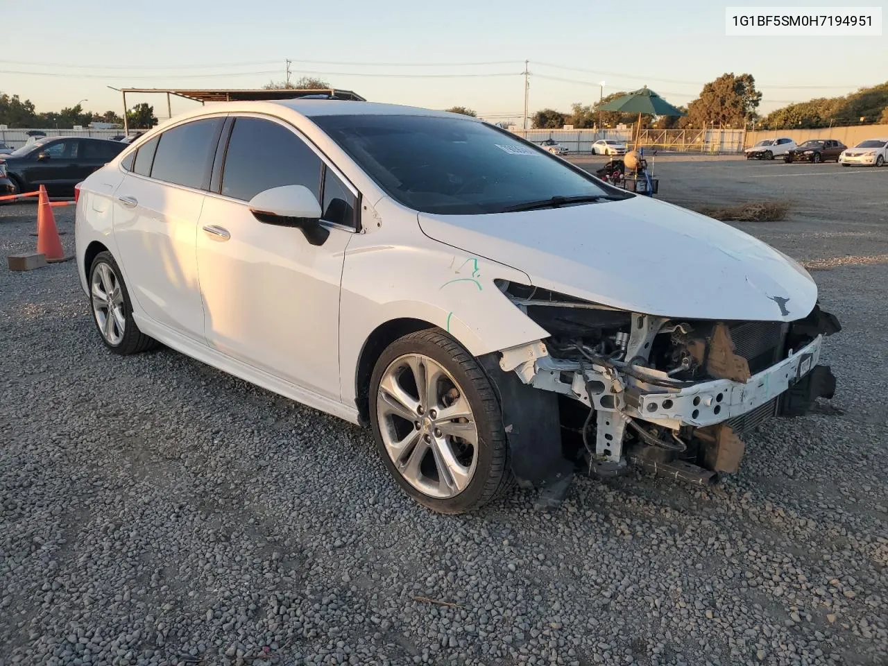 2017 Chevrolet Cruze Premier VIN: 1G1BF5SM0H7194951 Lot: 79056484