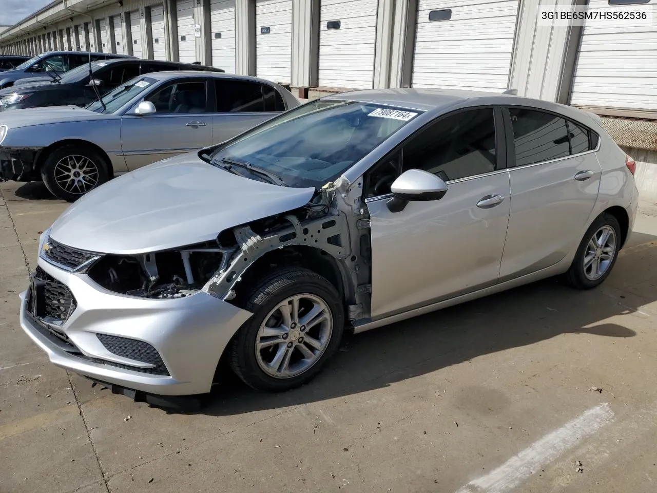 2017 Chevrolet Cruze Lt VIN: 3G1BE6SM7HS562536 Lot: 79087164