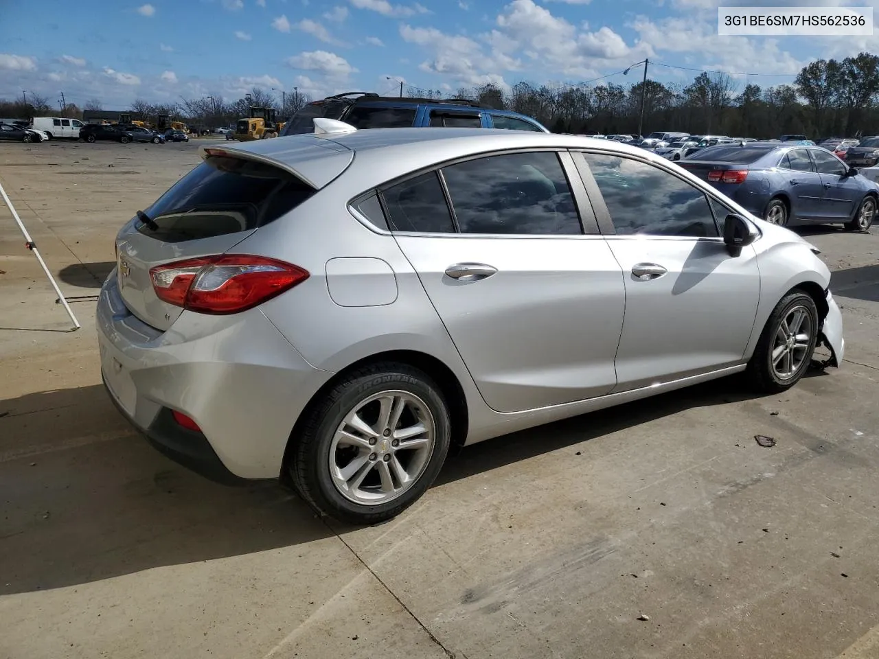 2017 Chevrolet Cruze Lt VIN: 3G1BE6SM7HS562536 Lot: 79087164