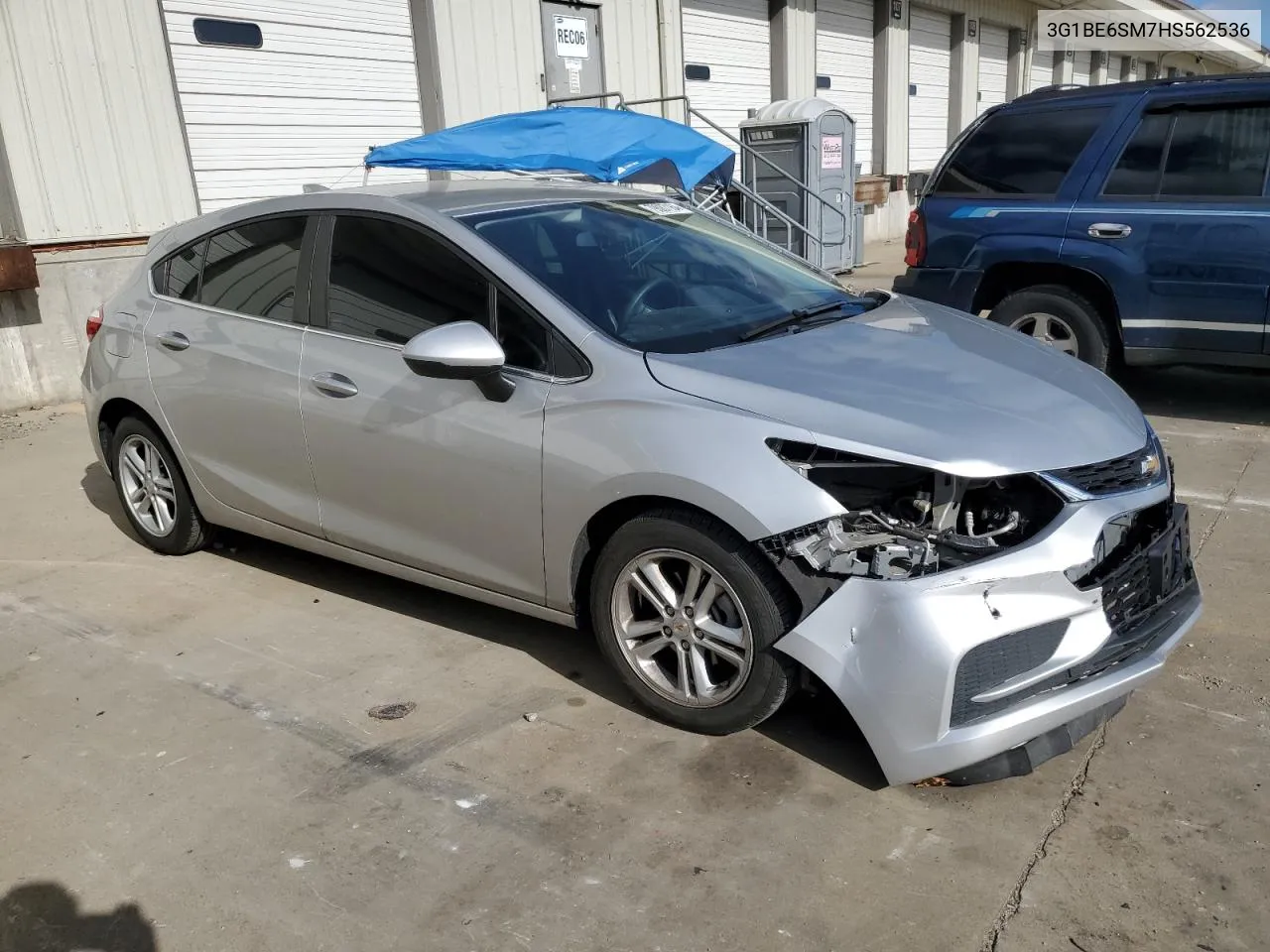 2017 Chevrolet Cruze Lt VIN: 3G1BE6SM7HS562536 Lot: 79087164