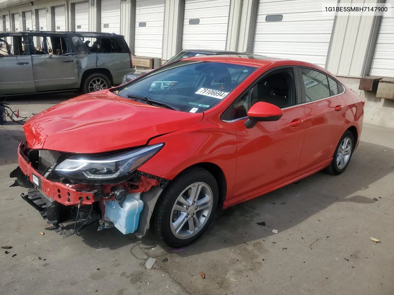 2017 Chevrolet Cruze Lt VIN: 1G1BE5SM8H7147900 Lot: 79106694