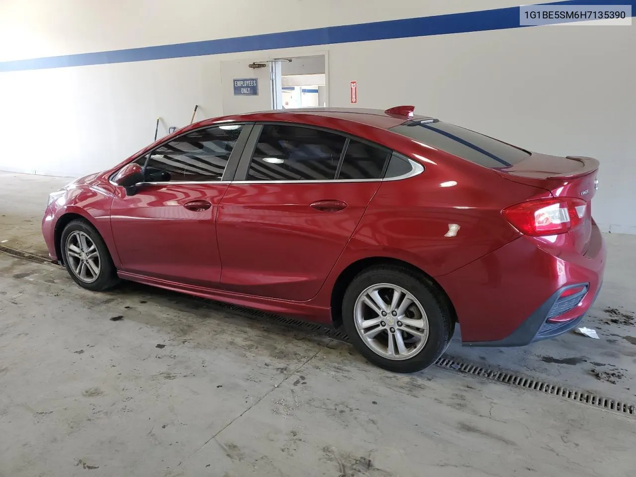 2017 Chevrolet Cruze Lt VIN: 1G1BE5SM6H7135390 Lot: 79108434