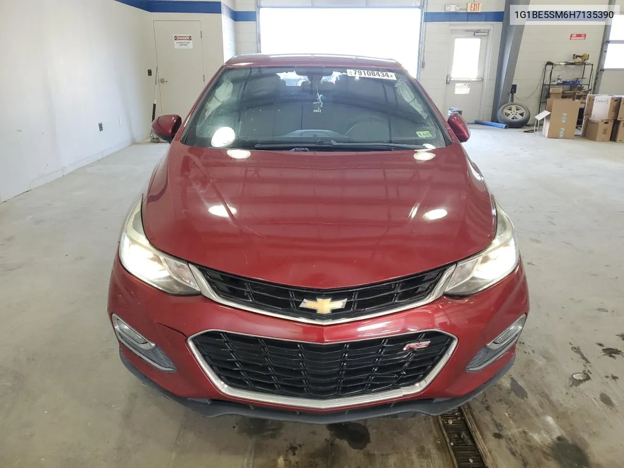 2017 Chevrolet Cruze Lt VIN: 1G1BE5SM6H7135390 Lot: 79108434