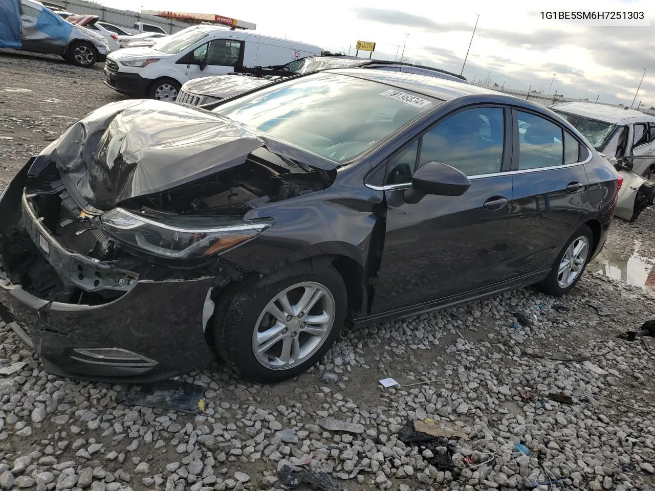 2017 Chevrolet Cruze Lt VIN: 1G1BE5SM6H7251303 Lot: 79136334