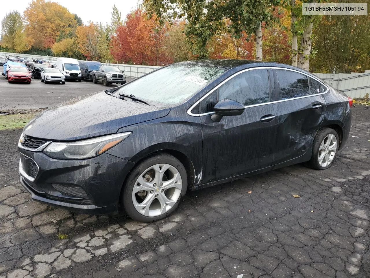 2017 Chevrolet Cruze Premier VIN: 1G1BF5SM3H7105194 Lot: 79421244