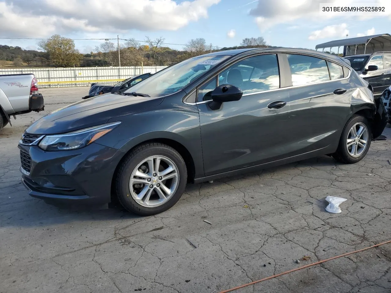 2017 Chevrolet Cruze Lt VIN: 3G1BE6SM9HS525892 Lot: 79745624