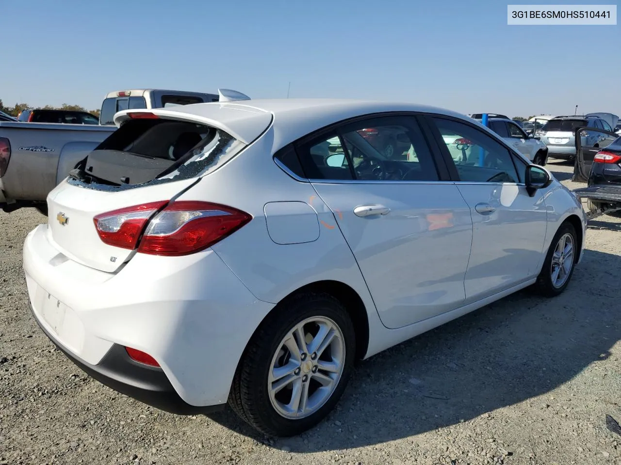 2017 Chevrolet Cruze Lt VIN: 3G1BE6SM0HS510441 Lot: 80056774