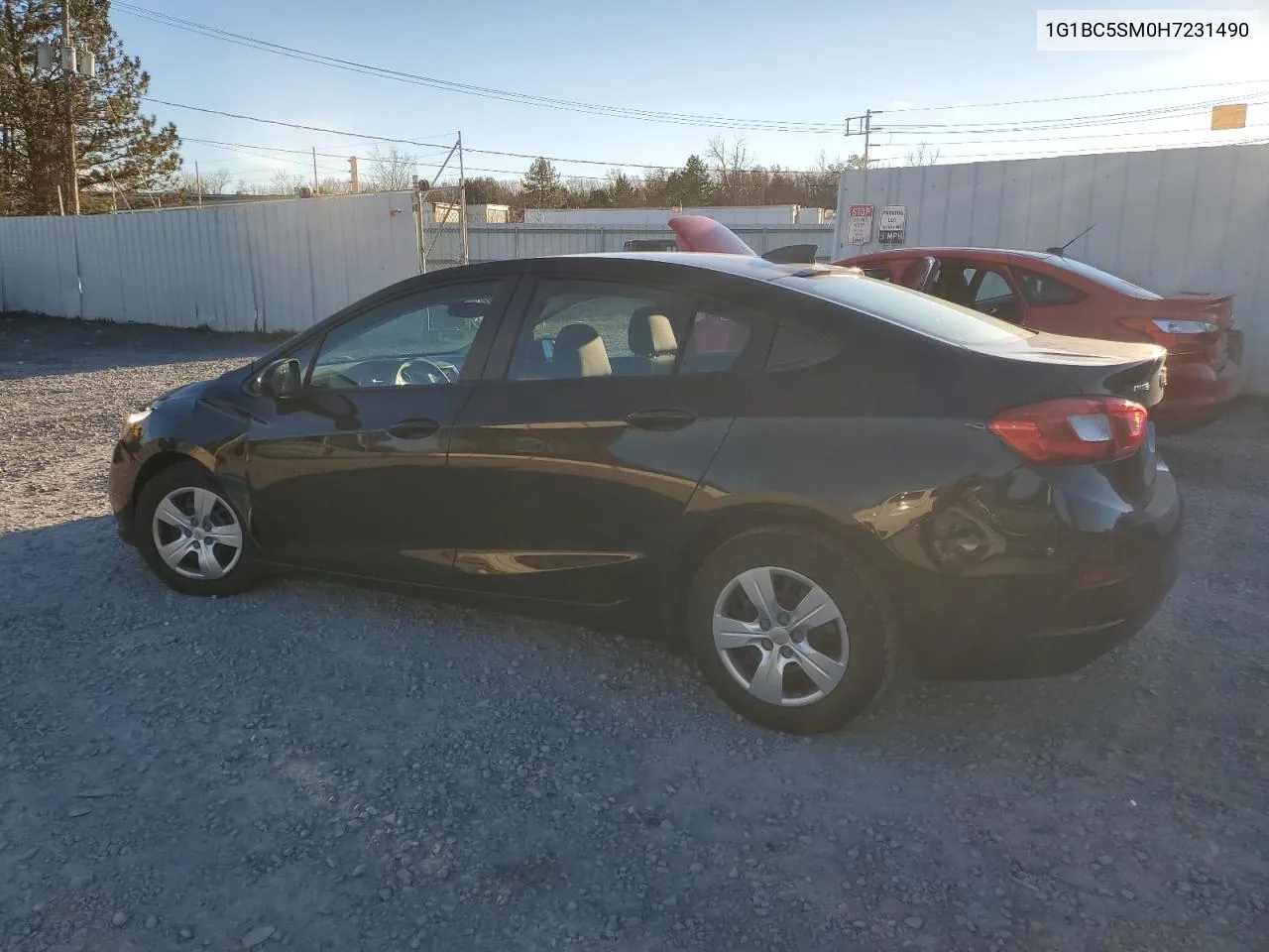 2017 Chevrolet Cruze Ls VIN: 1G1BC5SM0H7231490 Lot: 80109384