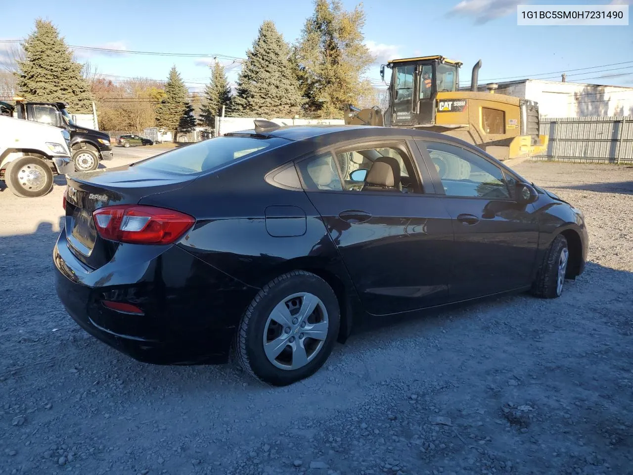 2017 Chevrolet Cruze Ls VIN: 1G1BC5SM0H7231490 Lot: 80109384