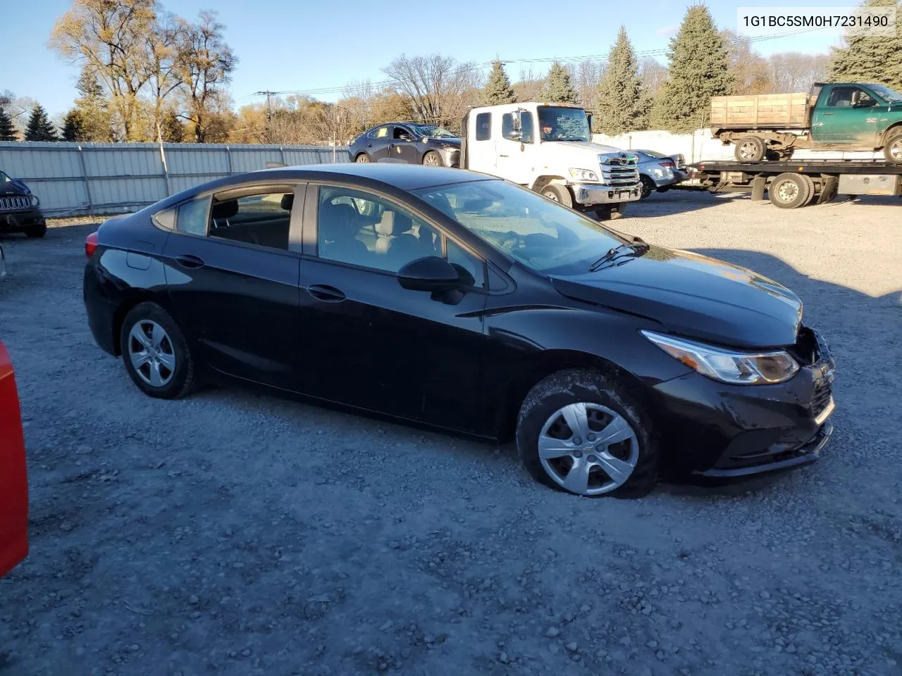 2017 Chevrolet Cruze Ls VIN: 1G1BC5SM0H7231490 Lot: 80109384