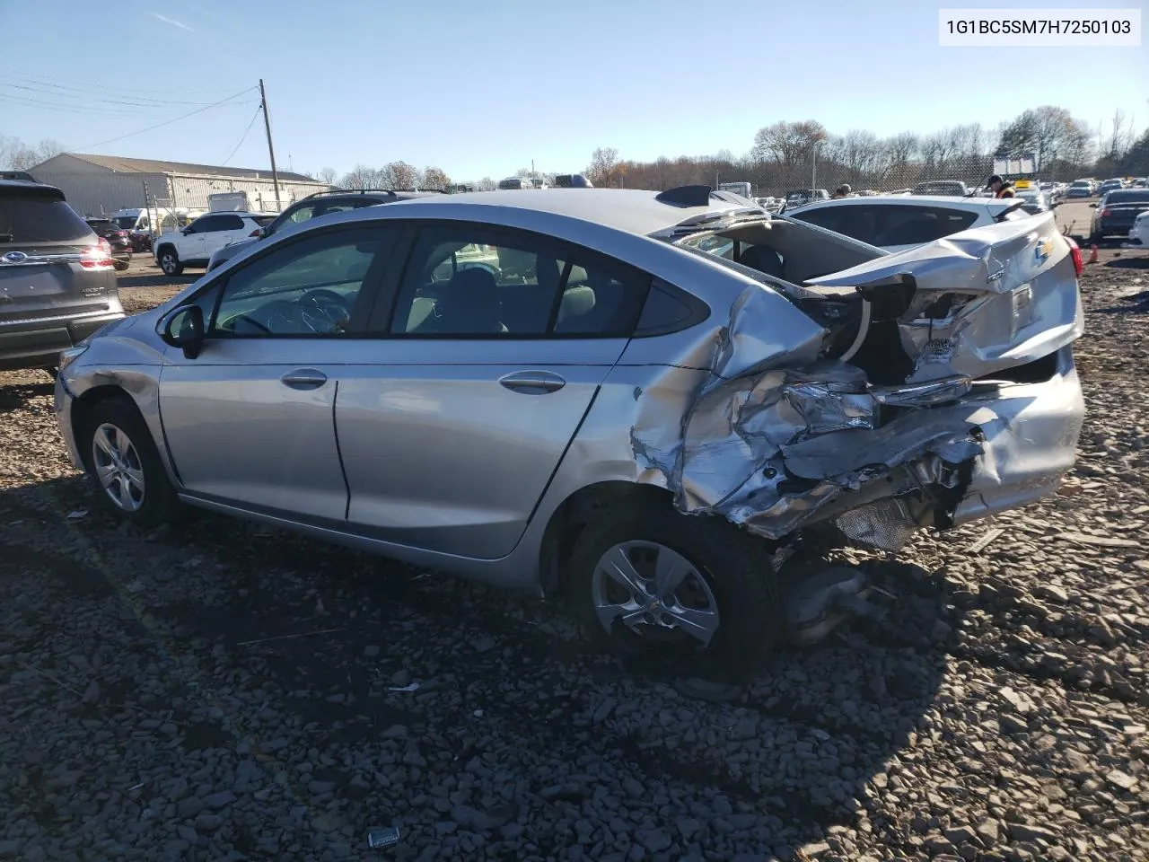 2017 Chevrolet Cruze Ls VIN: 1G1BC5SM7H7250103 Lot: 80417344