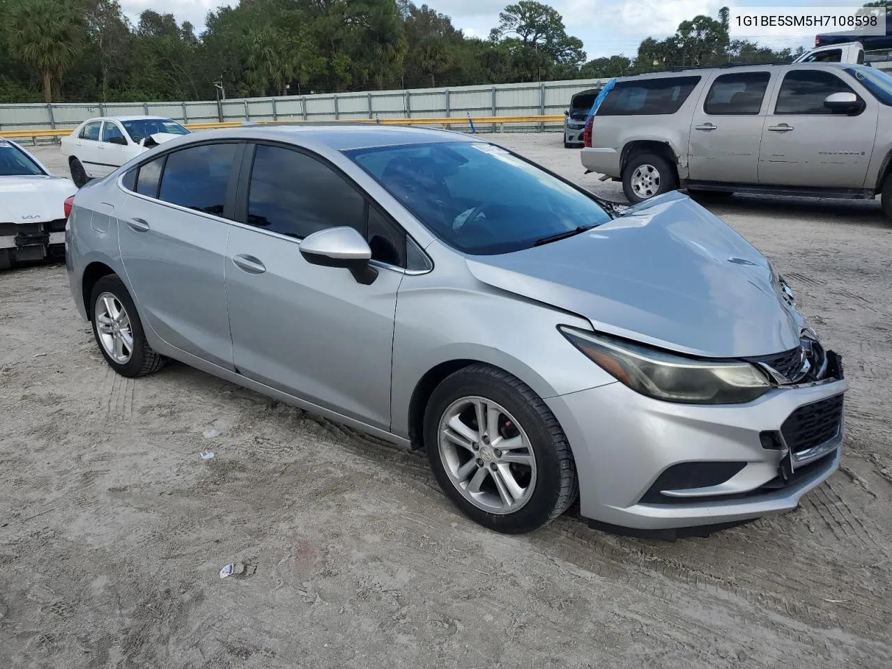 2017 Chevrolet Cruze Lt VIN: 1G1BE5SM5H7108598 Lot: 80534154