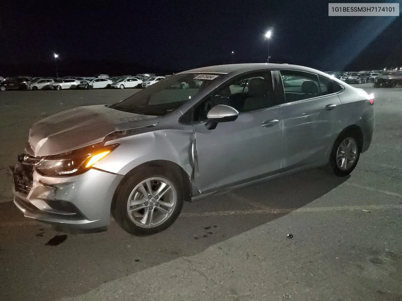 2017 Chevrolet Cruze Lt VIN: 1G1BE5SM3H7174101 Lot: 80578484