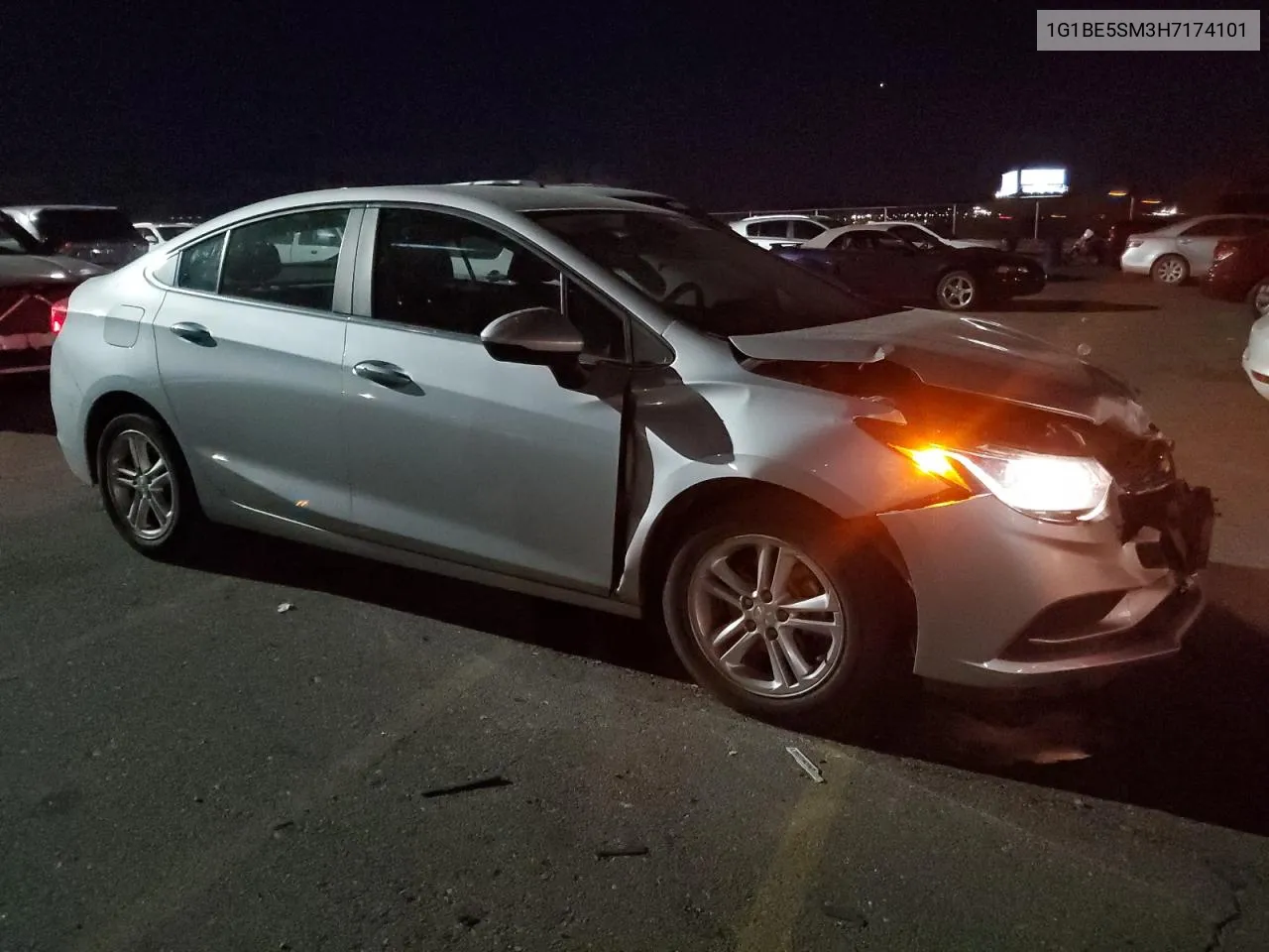 2017 Chevrolet Cruze Lt VIN: 1G1BE5SM3H7174101 Lot: 80578484