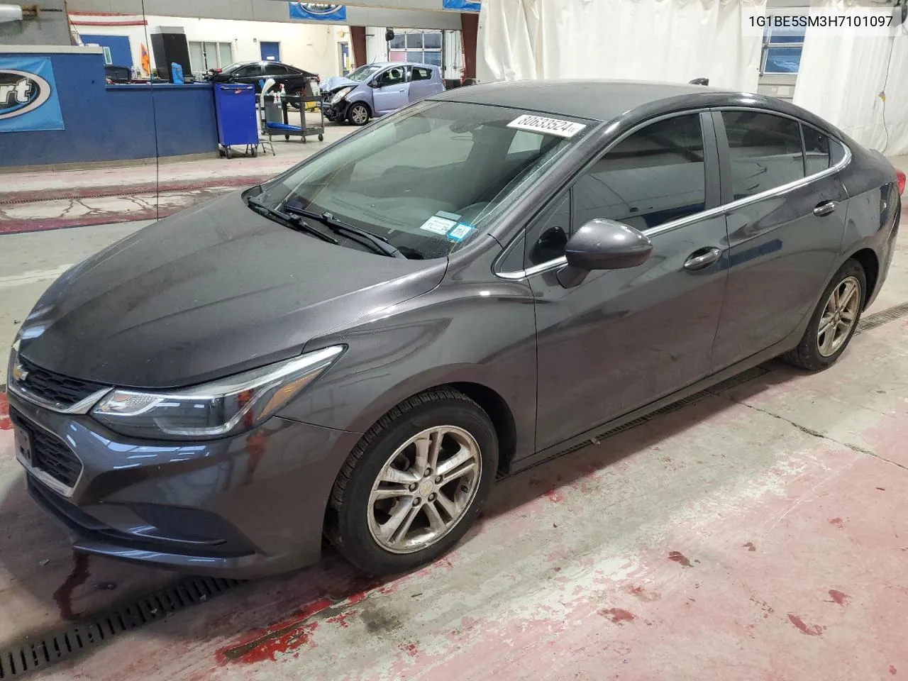 2017 Chevrolet Cruze Lt VIN: 1G1BE5SM3H7101097 Lot: 80633524