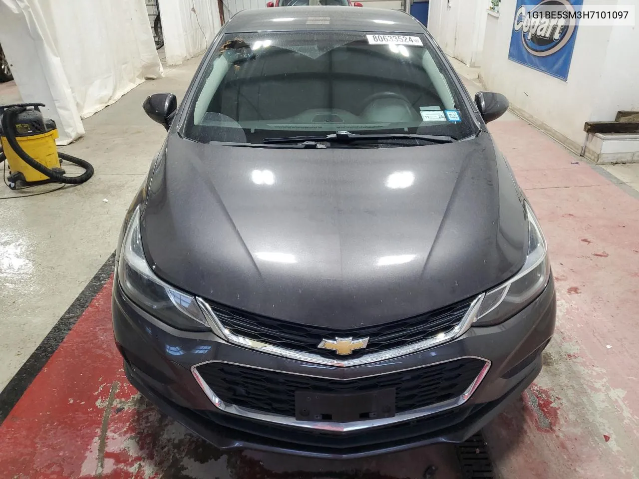 2017 Chevrolet Cruze Lt VIN: 1G1BE5SM3H7101097 Lot: 80633524