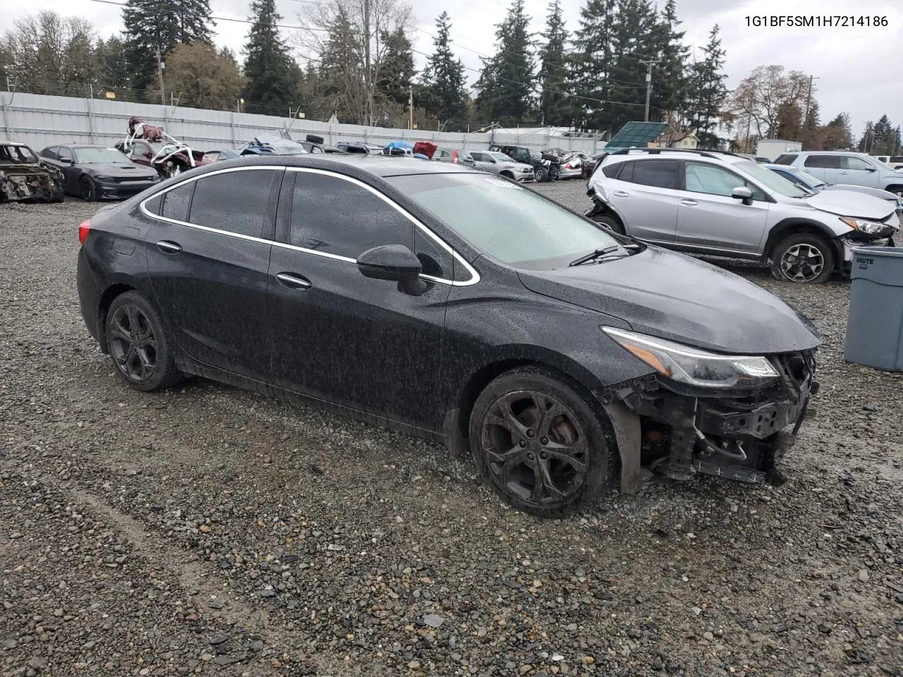 2017 Chevrolet Cruze Premier VIN: 1G1BF5SM1H7214186 Lot: 80801124