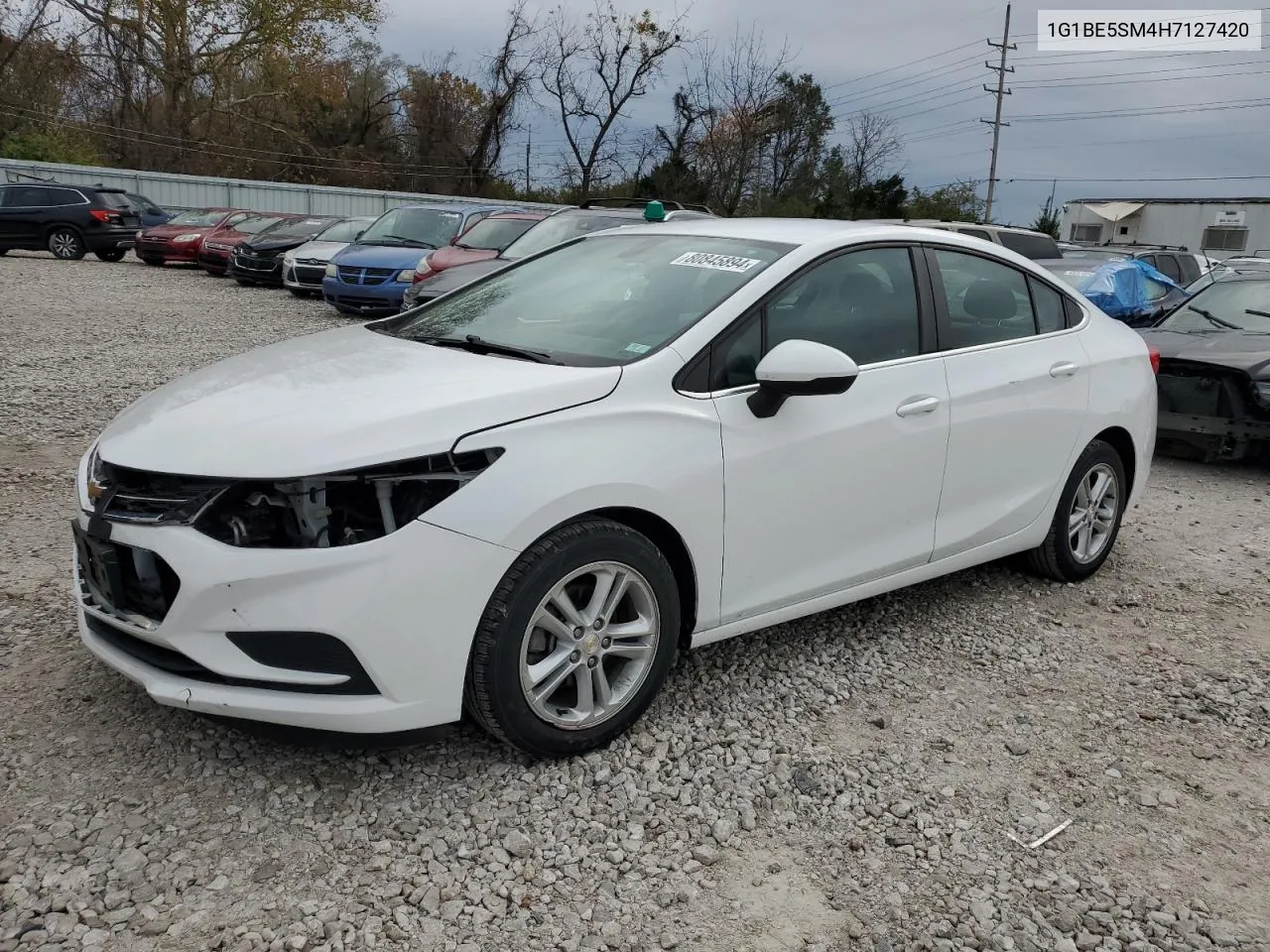 2017 Chevrolet Cruze Lt VIN: 1G1BE5SM4H7127420 Lot: 80845894