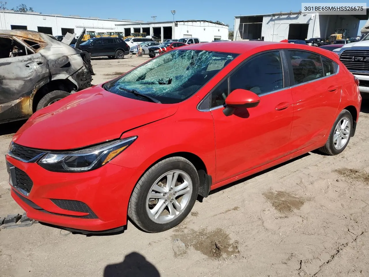 3G1BE6SM6HS526675 2017 Chevrolet Cruze Lt