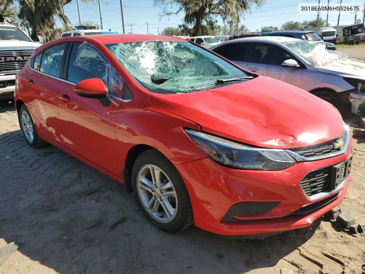 3G1BE6SM6HS526675 2017 Chevrolet Cruze Lt