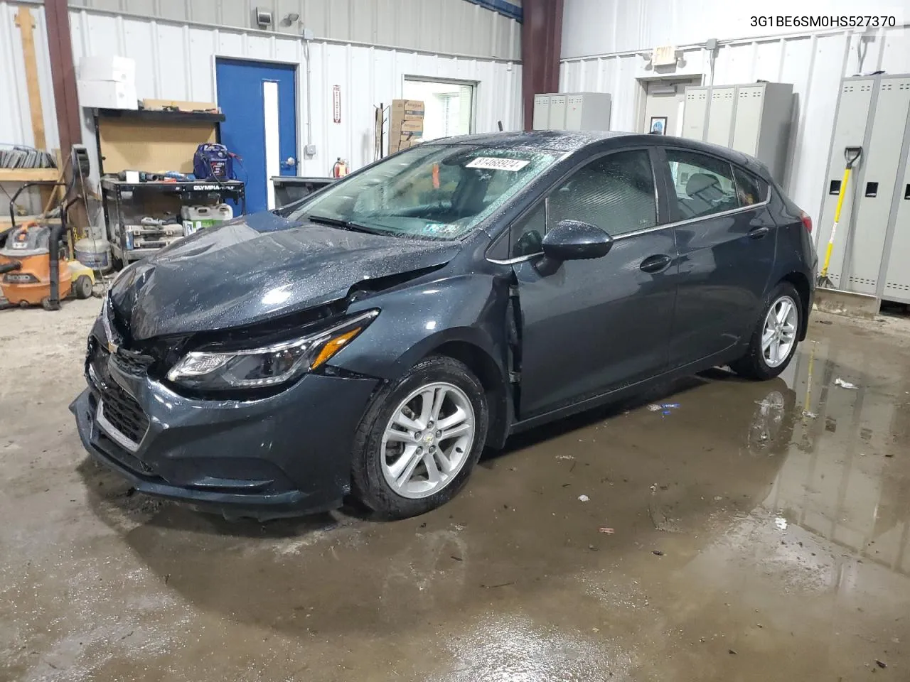 2017 Chevrolet Cruze Lt VIN: 3G1BE6SM0HS527370 Lot: 81468924