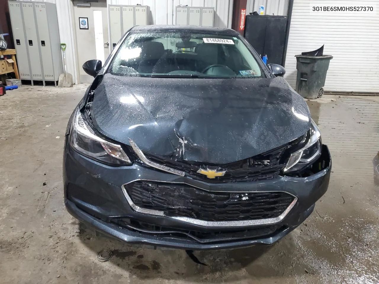 2017 Chevrolet Cruze Lt VIN: 3G1BE6SM0HS527370 Lot: 81468924