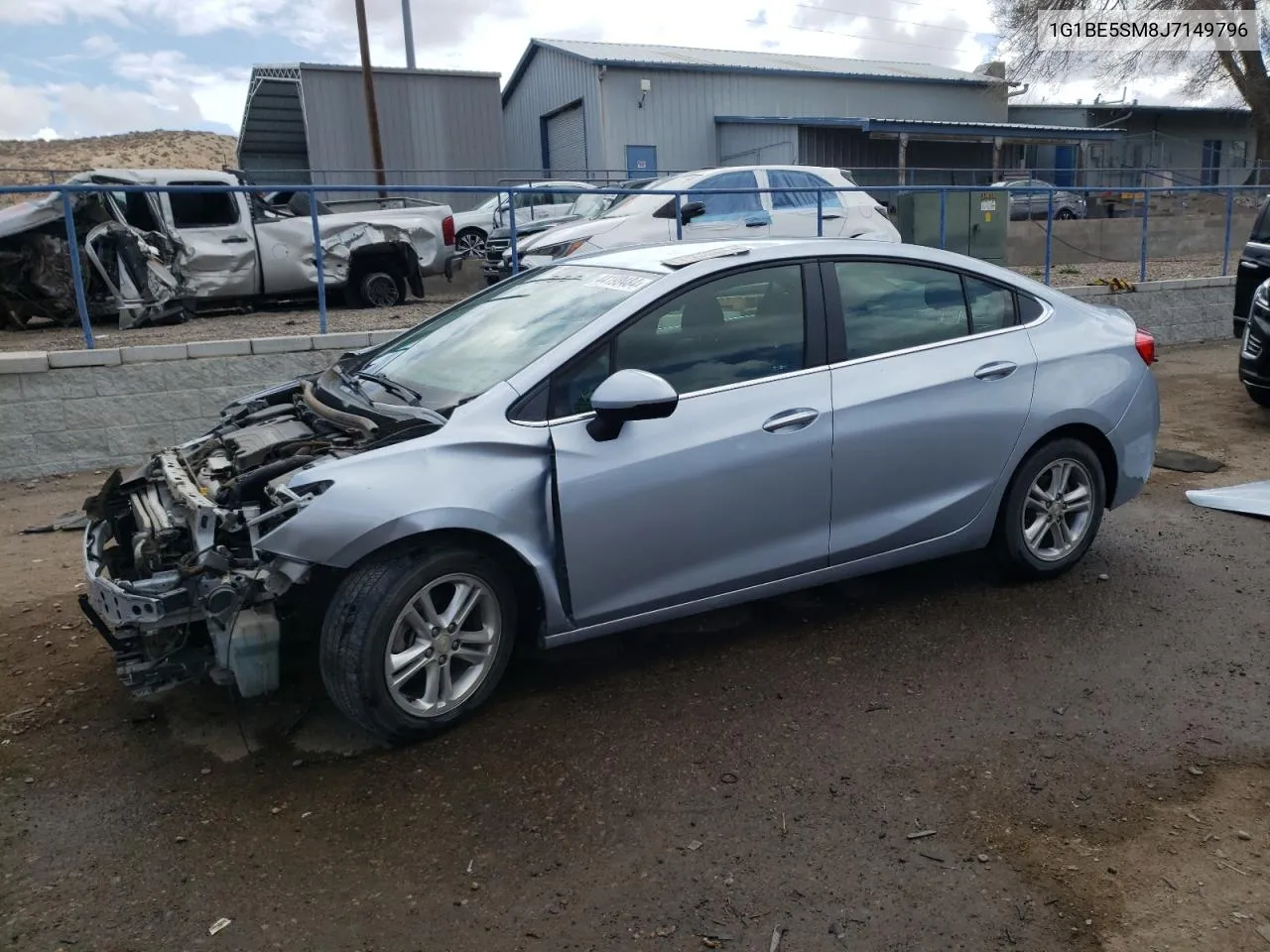 2018 Chevrolet Cruze Lt VIN: 1G1BE5SM8J7149796 Lot: 44198484