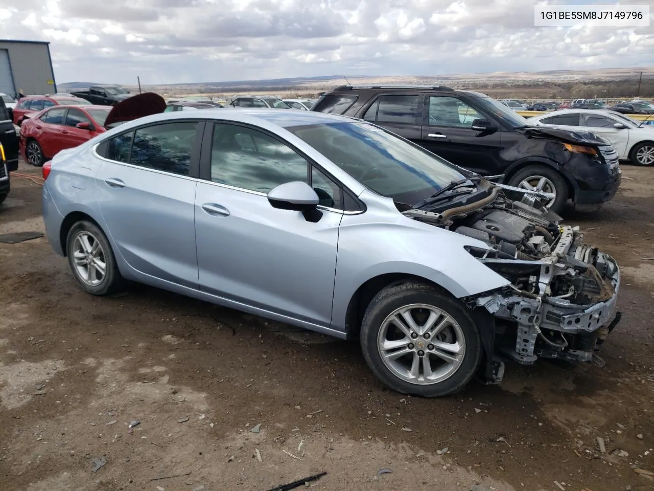 2018 Chevrolet Cruze Lt VIN: 1G1BE5SM8J7149796 Lot: 44198484