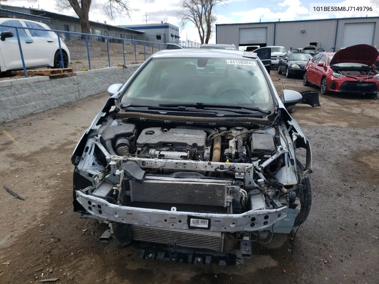 1G1BE5SM8J7149796 2018 Chevrolet Cruze Lt