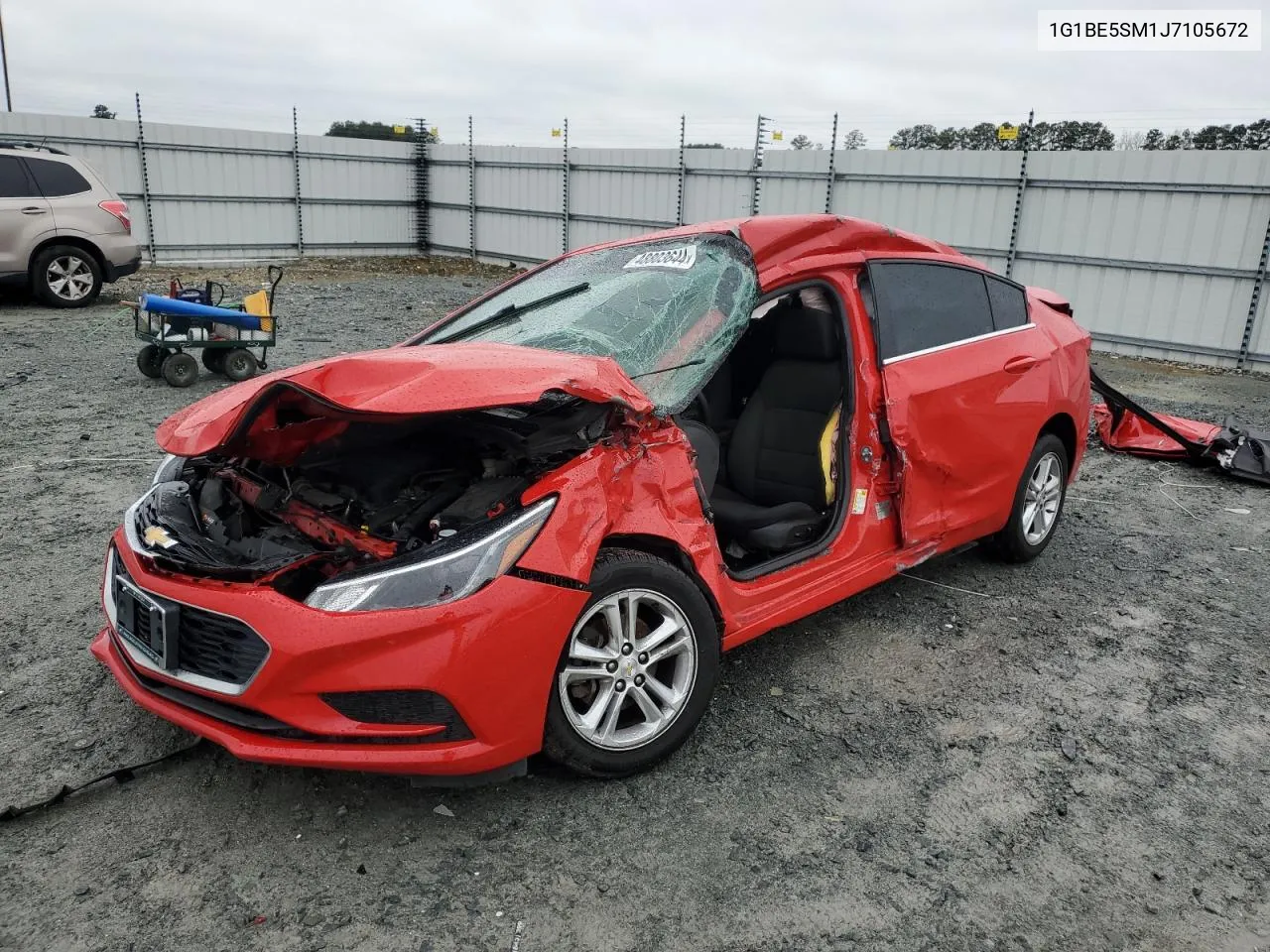 2018 Chevrolet Cruze Lt VIN: 1G1BE5SM1J7105672 Lot: 48803644