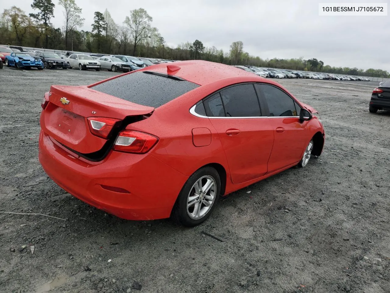 2018 Chevrolet Cruze Lt VIN: 1G1BE5SM1J7105672 Lot: 48803644