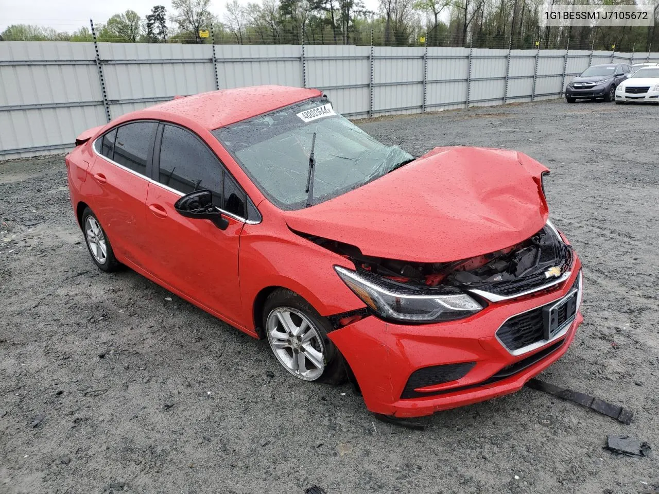 2018 Chevrolet Cruze Lt VIN: 1G1BE5SM1J7105672 Lot: 48803644