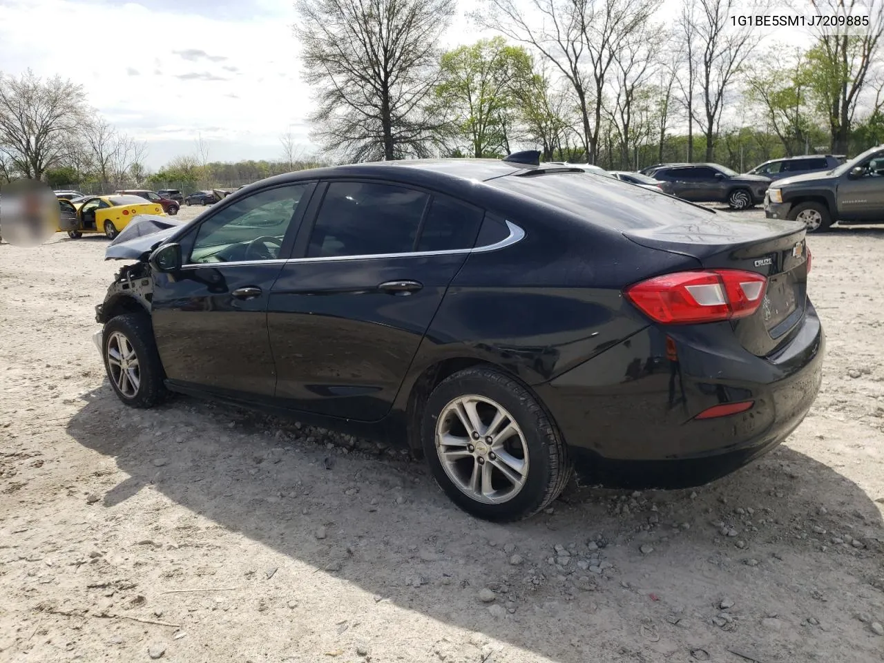 2018 Chevrolet Cruze Lt VIN: 1G1BE5SM1J7209885 Lot: 50930214