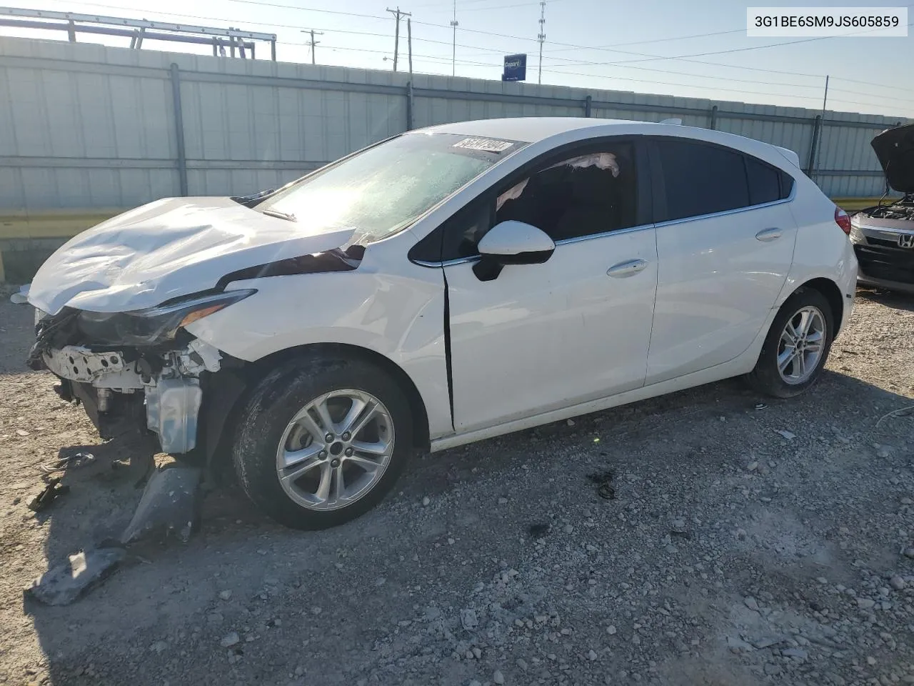 2018 Chevrolet Cruze Lt VIN: 3G1BE6SM9JS605859 Lot: 51347994