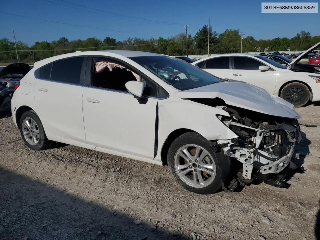 2018 Chevrolet Cruze Lt VIN: 3G1BE6SM9JS605859 Lot: 51347994